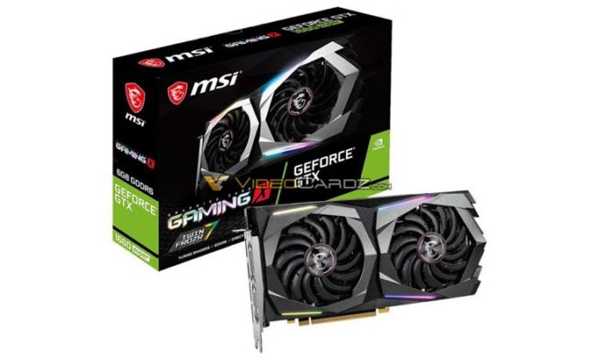 MSI GTX 1660 Super GamingX