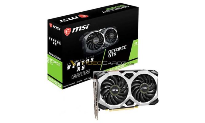 La GTX 1660 Super Ventus