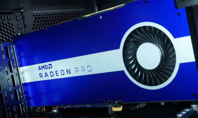 AMD RADEON Pro W5500