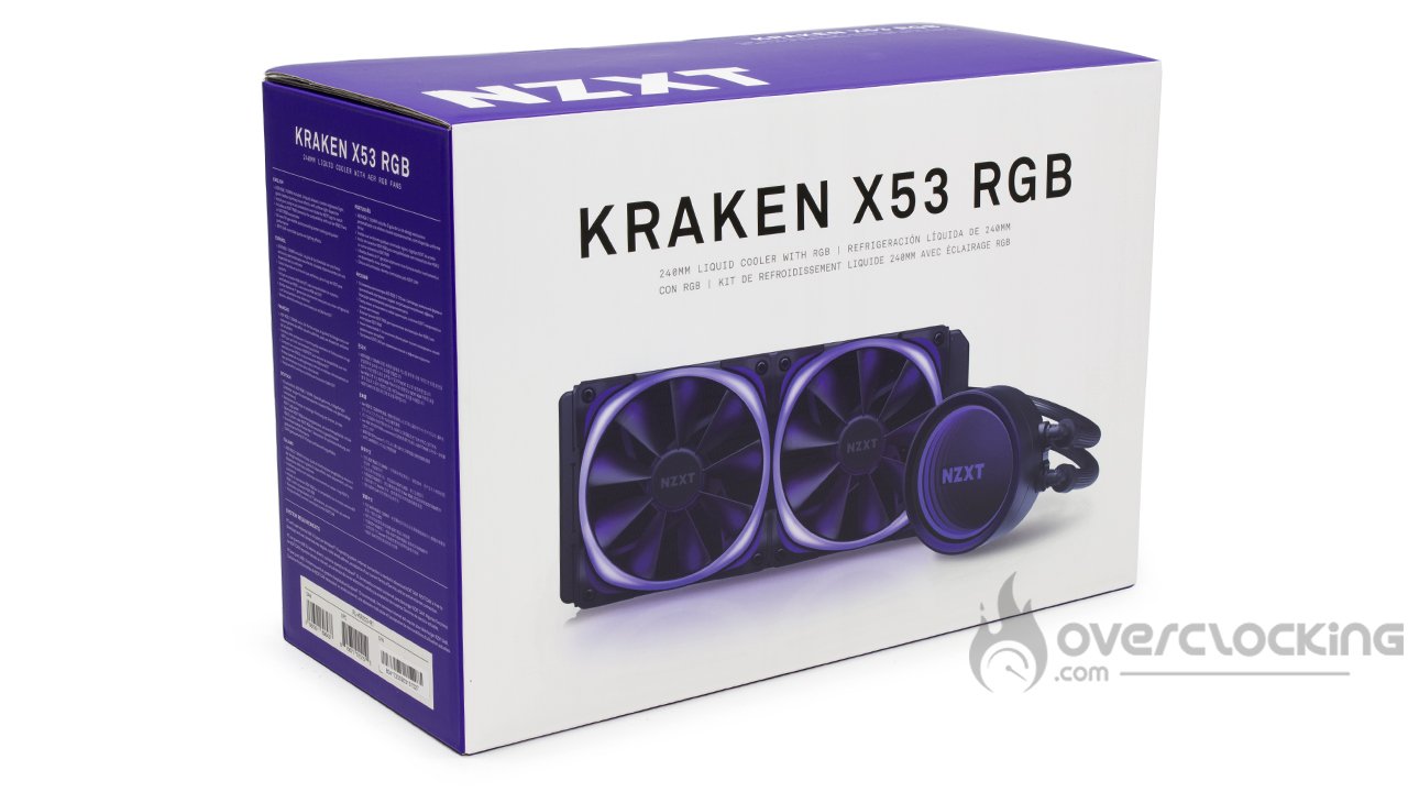 NZXT Kraken X53 RGB boîte